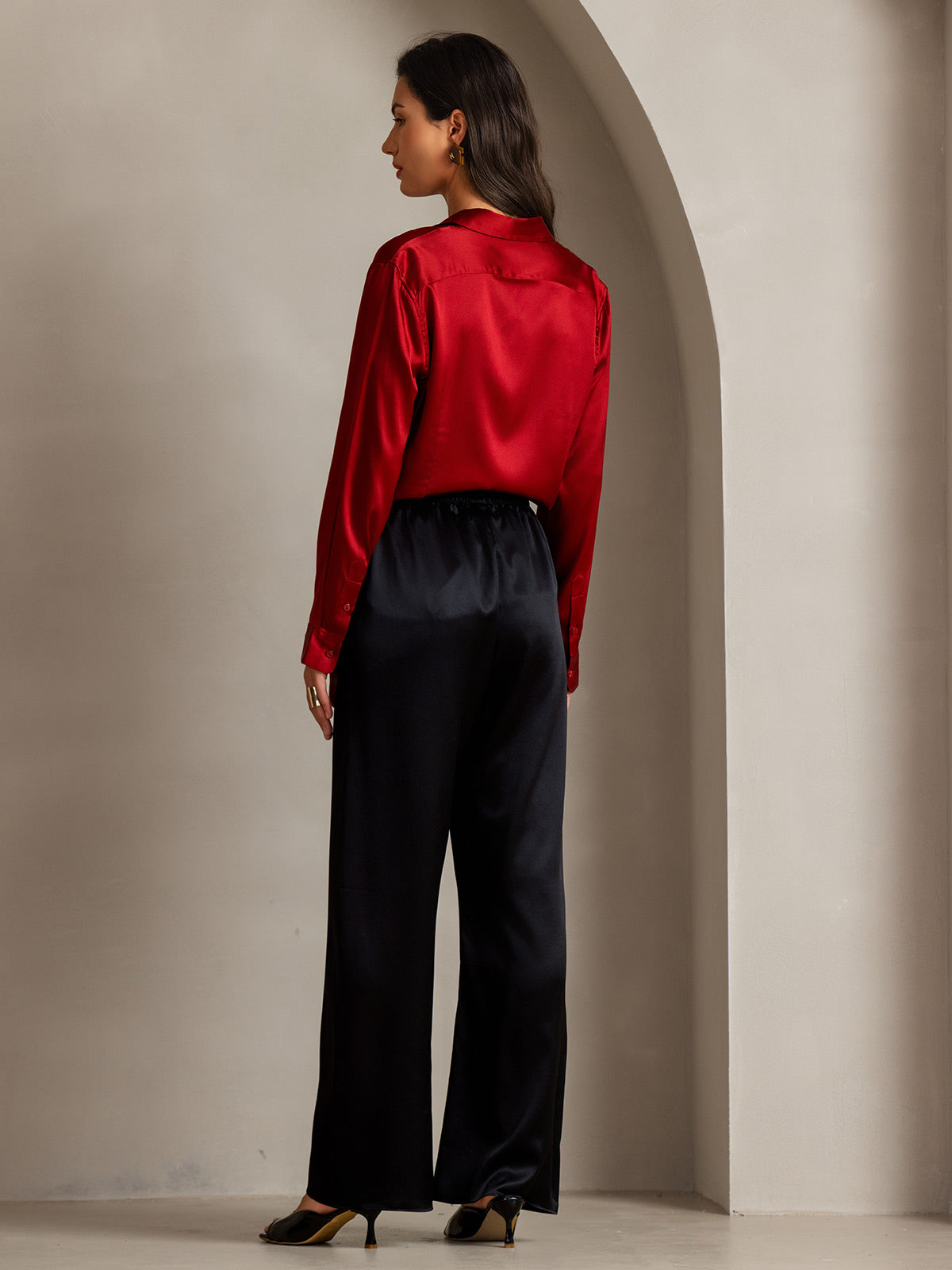 Reyanna™ | Basic Military Lapel Skjorta
