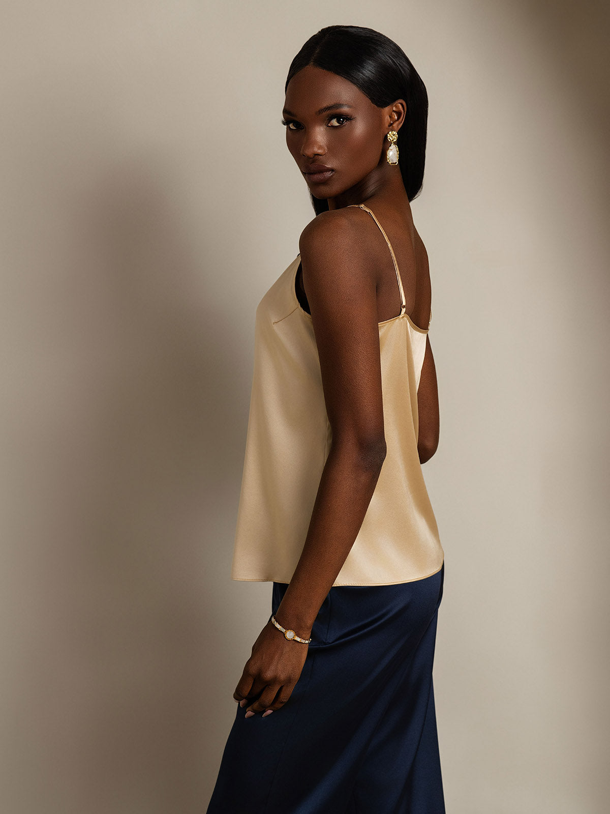 Reyanna™ | Silkes Spaghettiband Camisole-linne