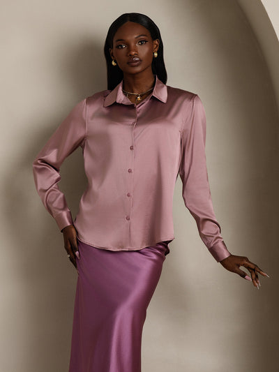 Reyanna™ | Basic Military Lapel Skjorta