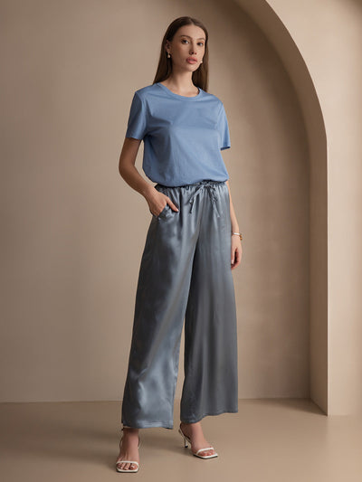 Reyanna™ | Silke Stickad Rundhals T-shirt