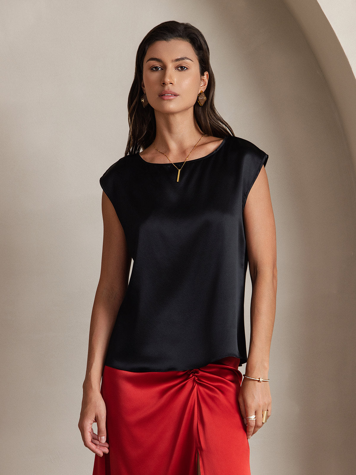 Reyanna™ | Silke Kappärmad Blus