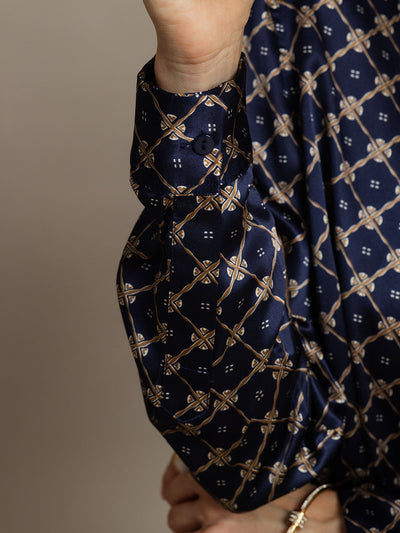 Reyanna™ | Silke Bas Krage Skjorta