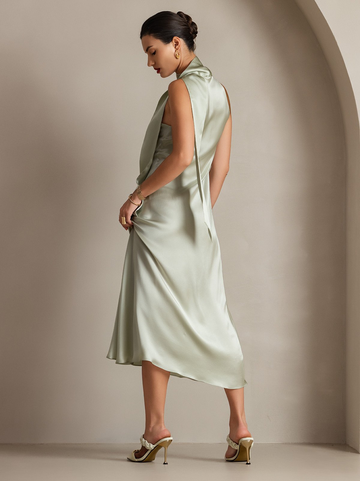 Reyanna™ | Silke Bandhals Maxi Klänning