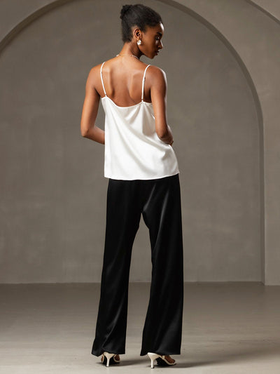 Reyanna™ | Silkes Avslappnad Spaghettiband Camisole-linne