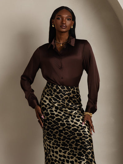Reyanna™ | Basic Military Lapel Skjorta