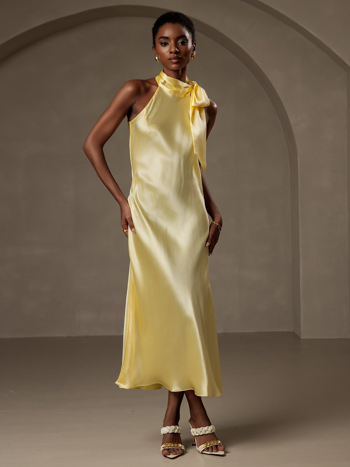 Reyanna™ | Silke Bandhals Maxi Klänning