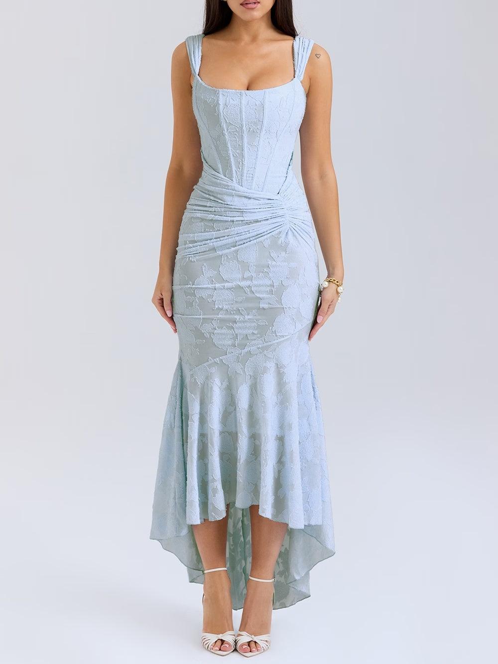 Reyanna™ | Blue bell floral maxi dress
