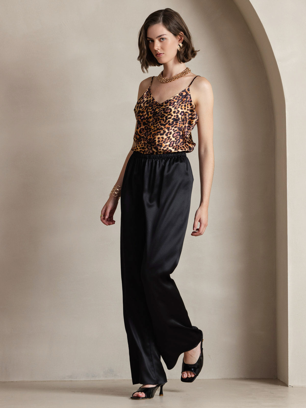 Reyanna™ | Rent Silke Spaghettiband Camisoles Topp