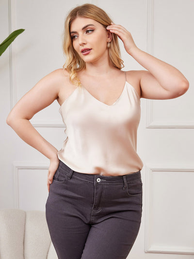 Reyanna™ | Ren Silke Spaghetti Band Plus Size Camisole