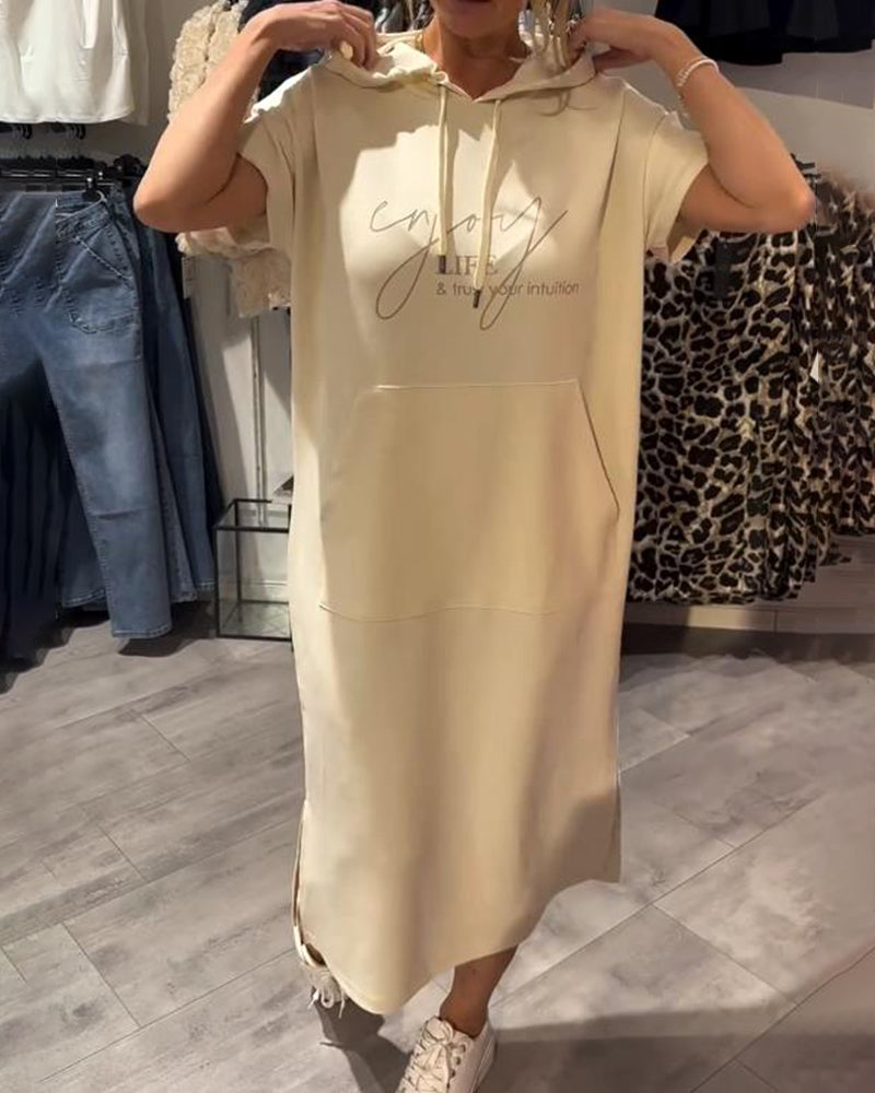 Reyanna |Sana | Ledig Hoodieklänning