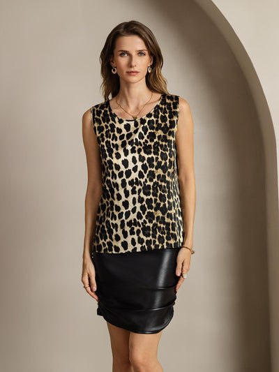 Reyanna™ | Silke Rund Hals Linne