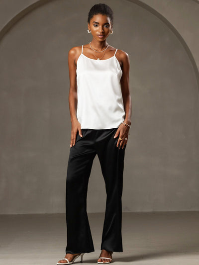 Reyanna™ | Silkes Avslappnad Spaghettiband Camisole-linne