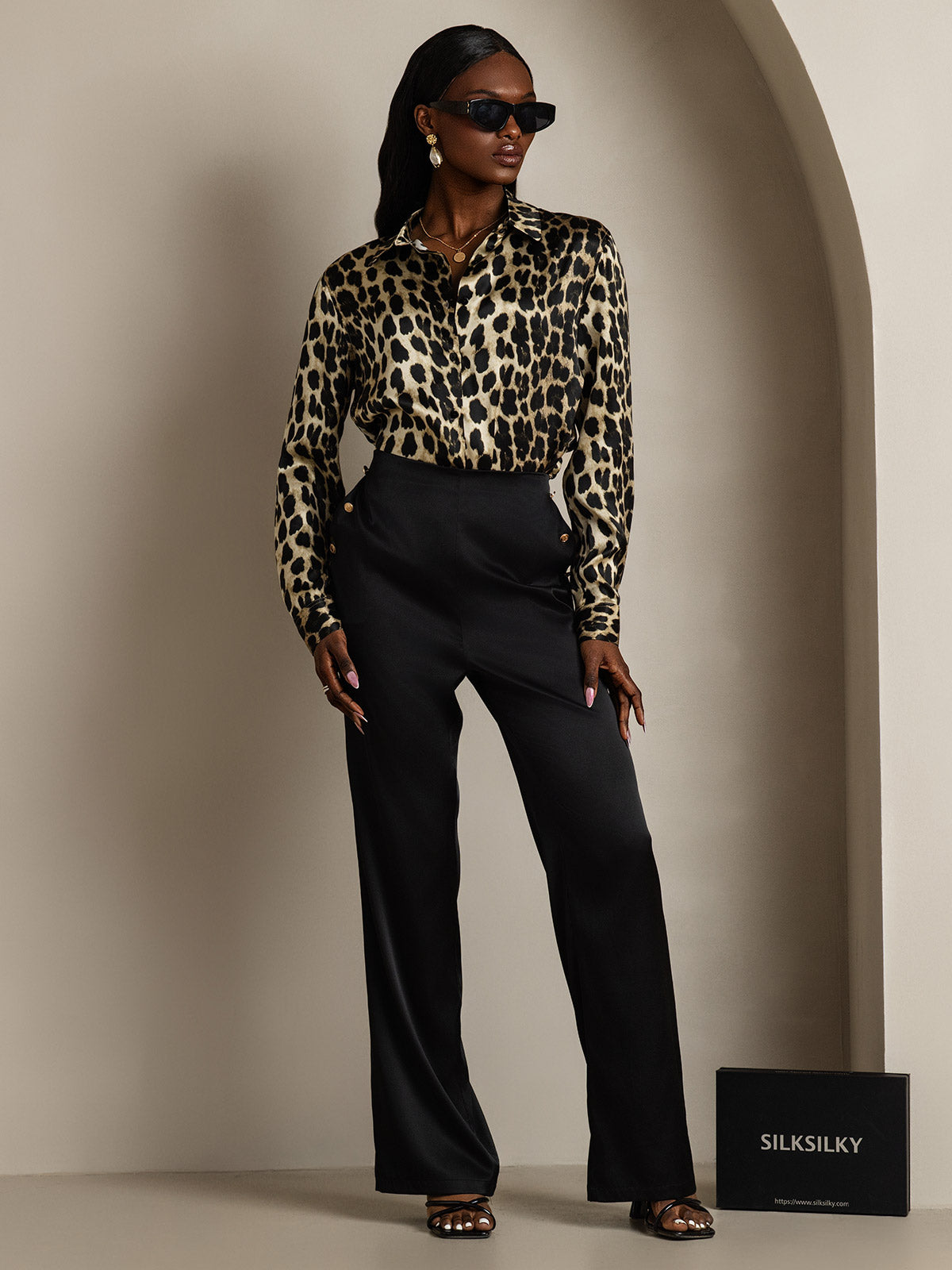 Reyanna™ | Basic Military Lapel Skjorta