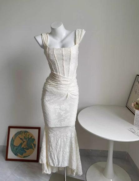 Reyanna™ | White floral maxi dress