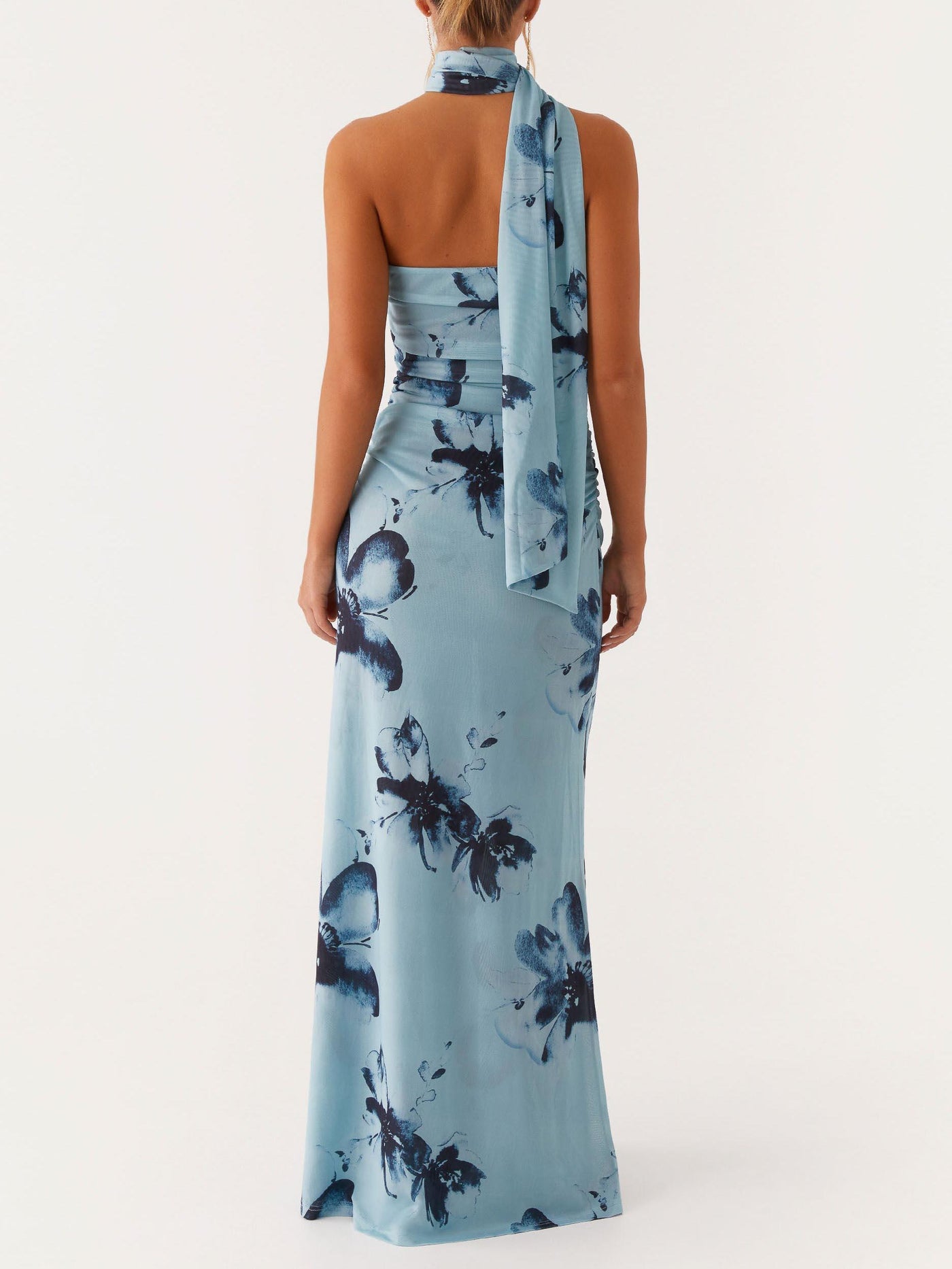Reyanna™ | Elegant Floral Print Off-the-shoulder Maxi Dress