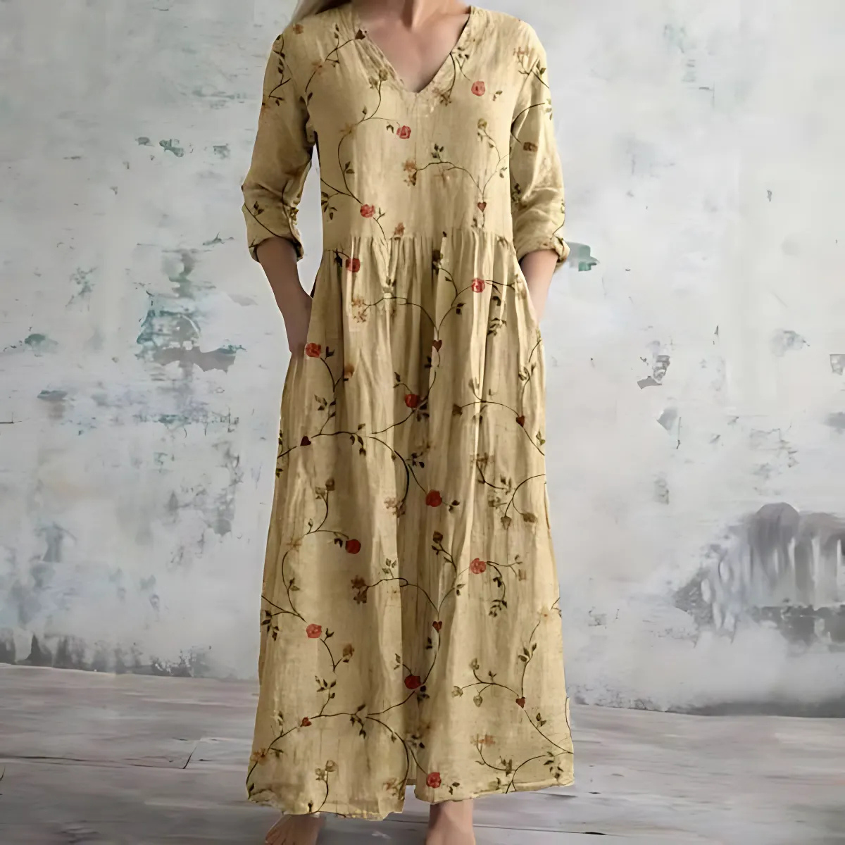 Reyanna™ | Ebba | Elegant blommig klänning