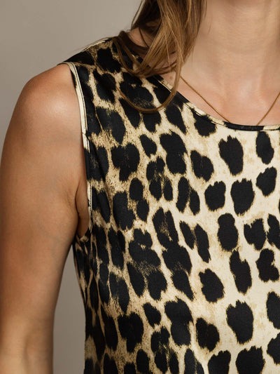 Reyanna™ | Silke Rund Hals Linne