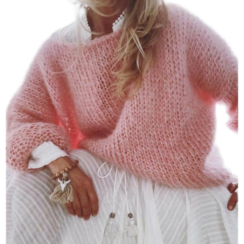 Reyanna™ | Casula Hollow Out  Mohair Sweater