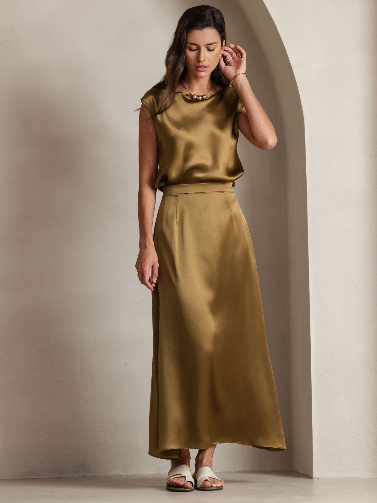 Reyanna™ | Silke Kappärmad Blus