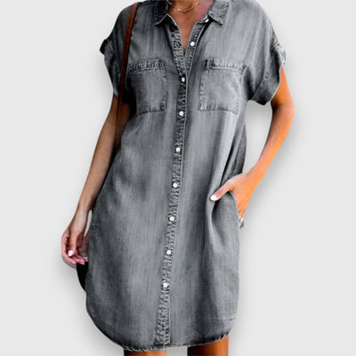 Reyanna™ | Alvina | Denimklänning