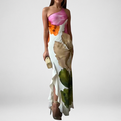 Reyanna |Carin | Elegant one-shoulder-klänning