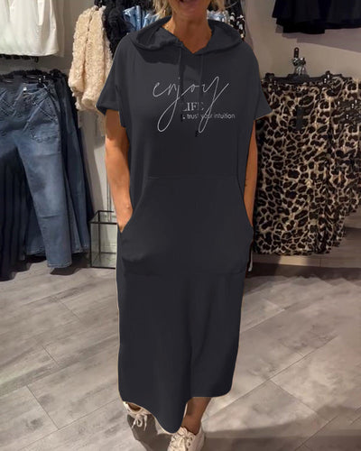 Reyanna |Sana | Ledig Hoodieklänning