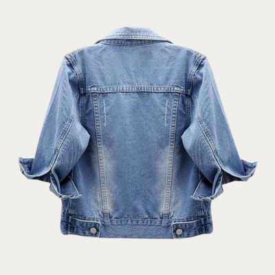 Reyanna |Märta | Klassisk Jeansjacka för Vardagsbruk