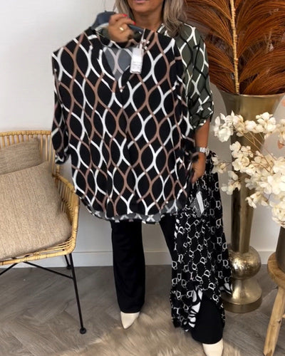 Reyanna |Matilda | Ledig Blus med Långa Ärm­ar