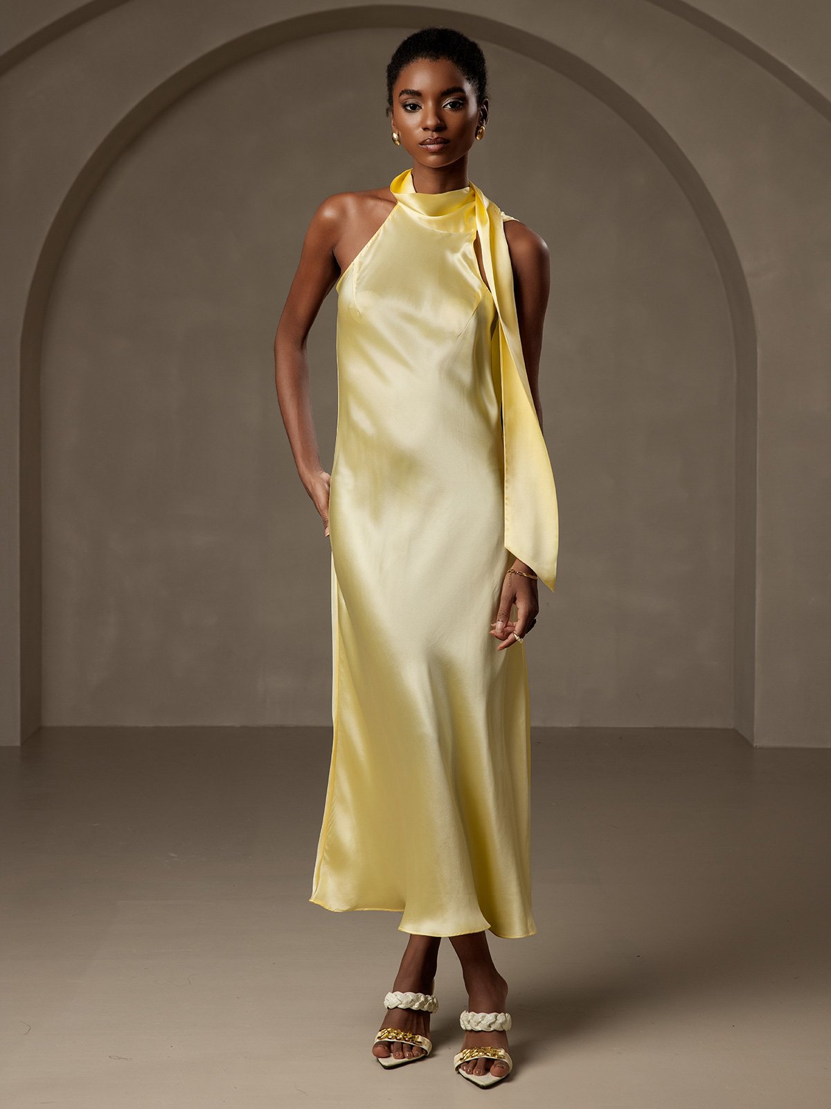 Reyanna™ | Silke Bandhals Maxi Klänning