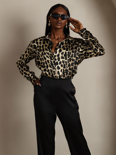 Reyanna™ | Basic Military Lapel Skjorta