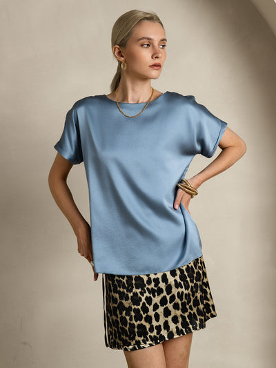 Reyanna™ | Silke Tillfällig Kortärmad T-Shirt
