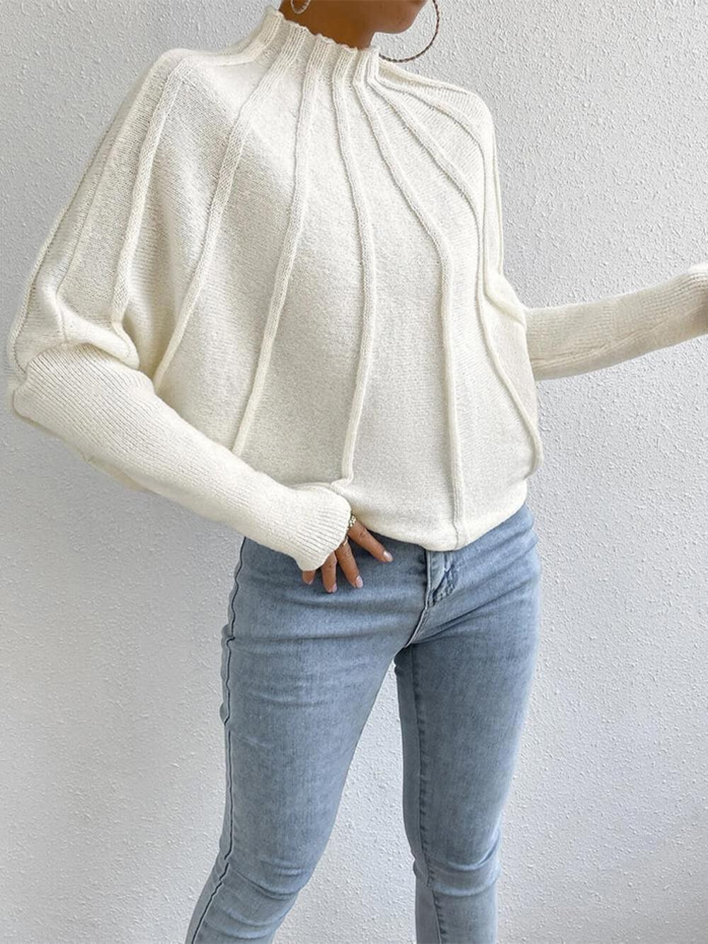 Reyanna™ | Simple Dolman Sleeve Sweater