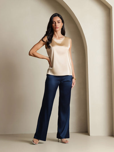 Reyanna™ | Silke Lounge Rund Hals Linne