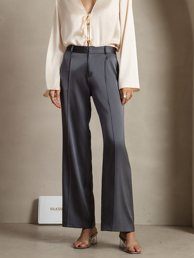 Reyanna™ | Silke Dambyxor Raka Och Med Sidofickor Design