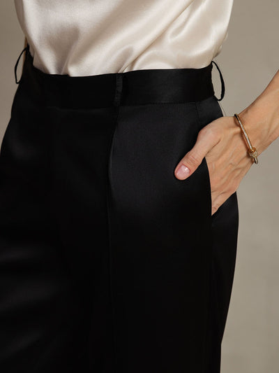 Reyanna™ | Silke Dambyxor Raka Och Med Sidofickor Design