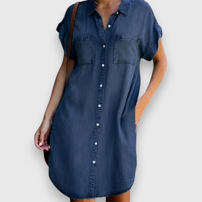 Reyanna™ | Alvina | Denimklänning