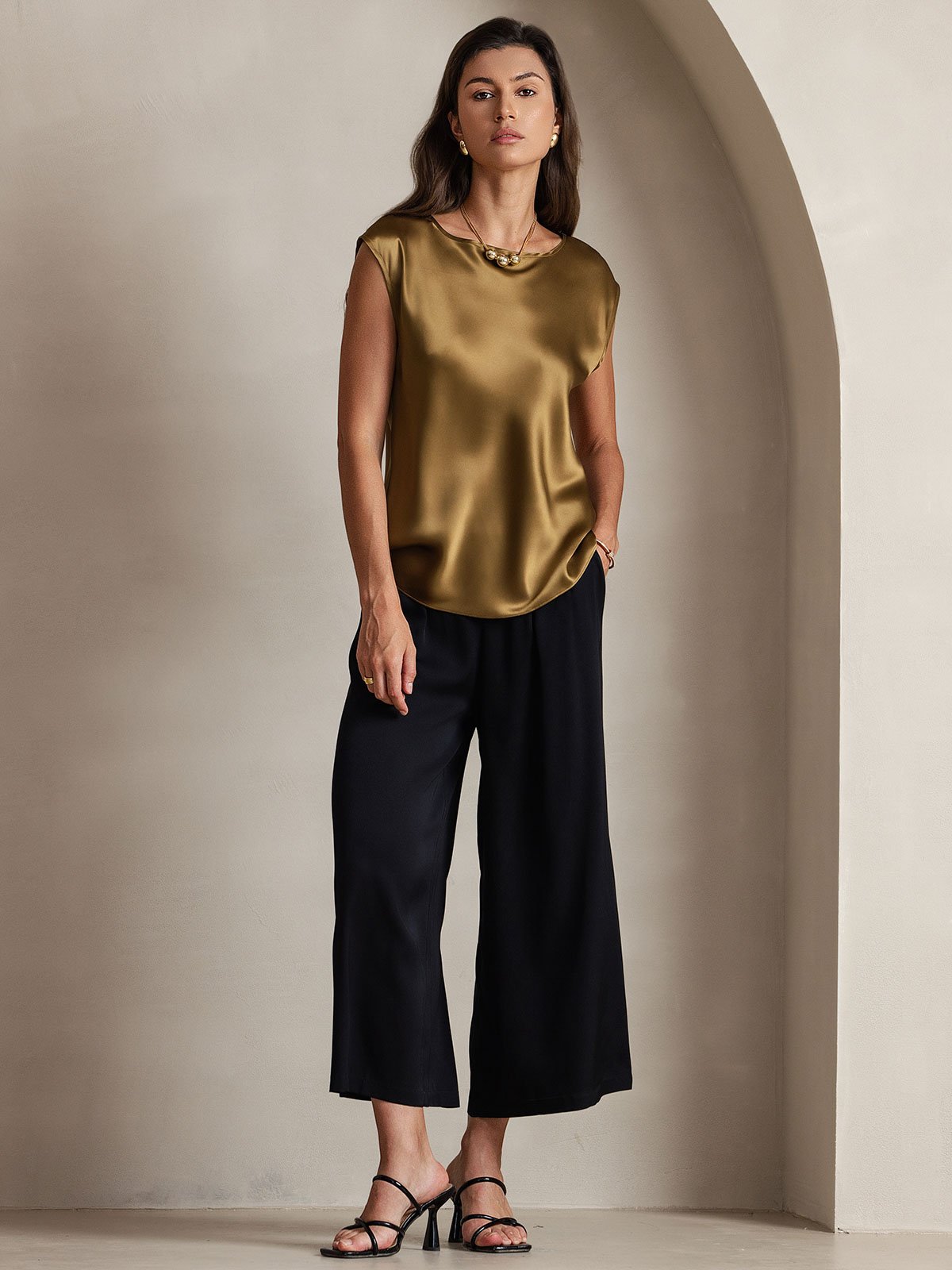 Reyanna™ | Silke Kappärmad Blus