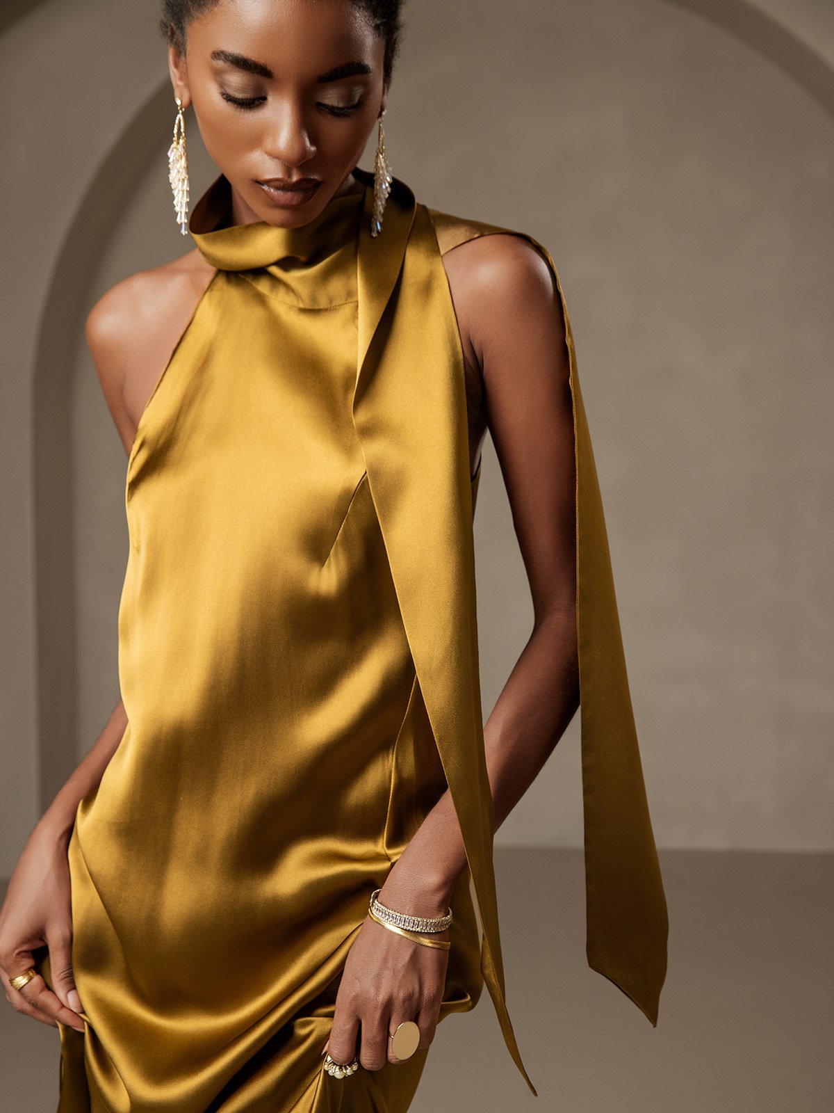 Reyanna™ | Silke Bandhals Maxi Klänning