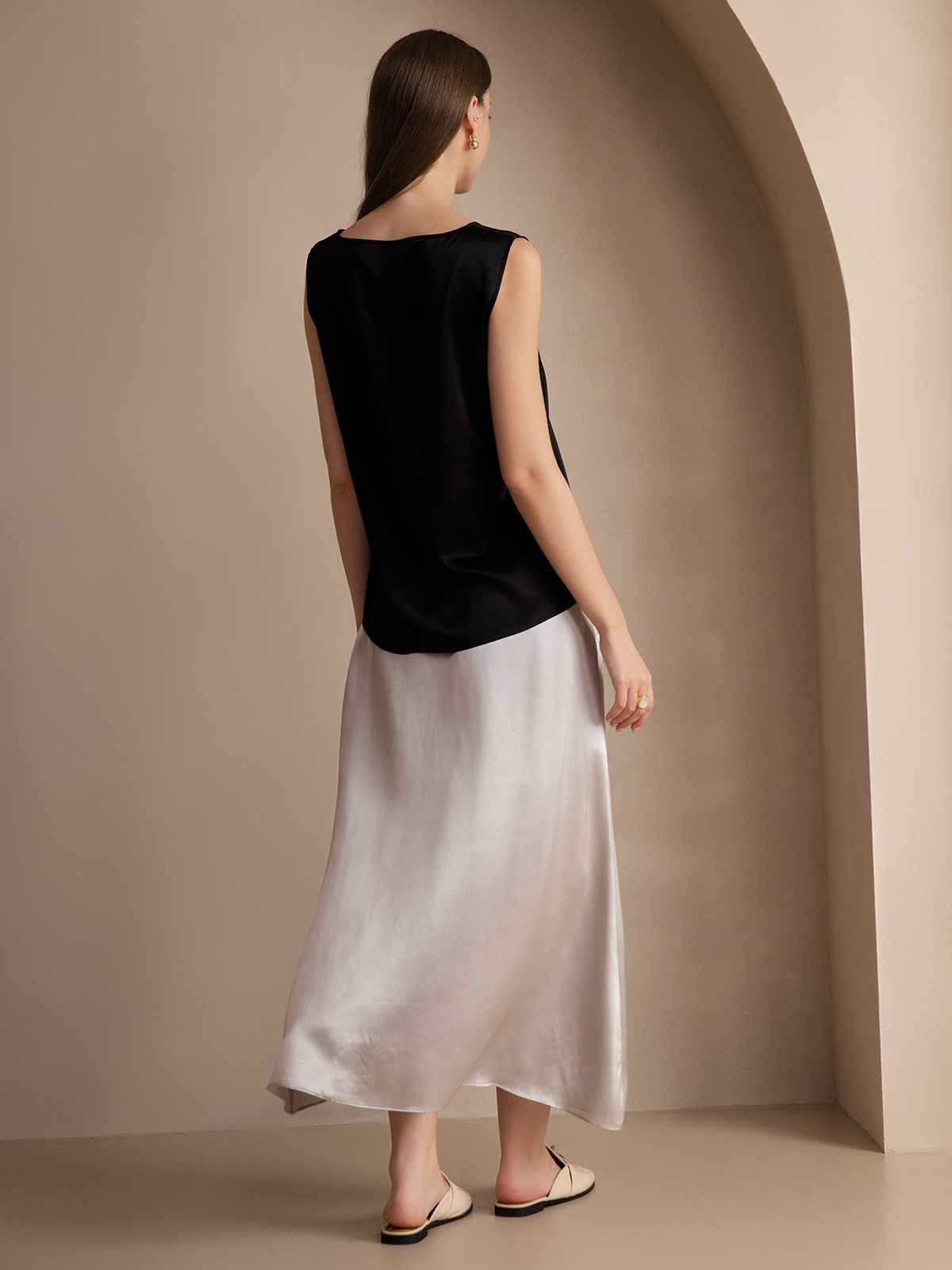 Reyanna™ | Silke Lounge Rund Hals Linne