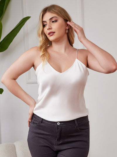 Reyanna™ | Ren Silke Spaghetti Band Plus Size Camisole
