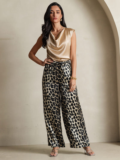 Reyanna™ | Rent Silke Casual Byxor