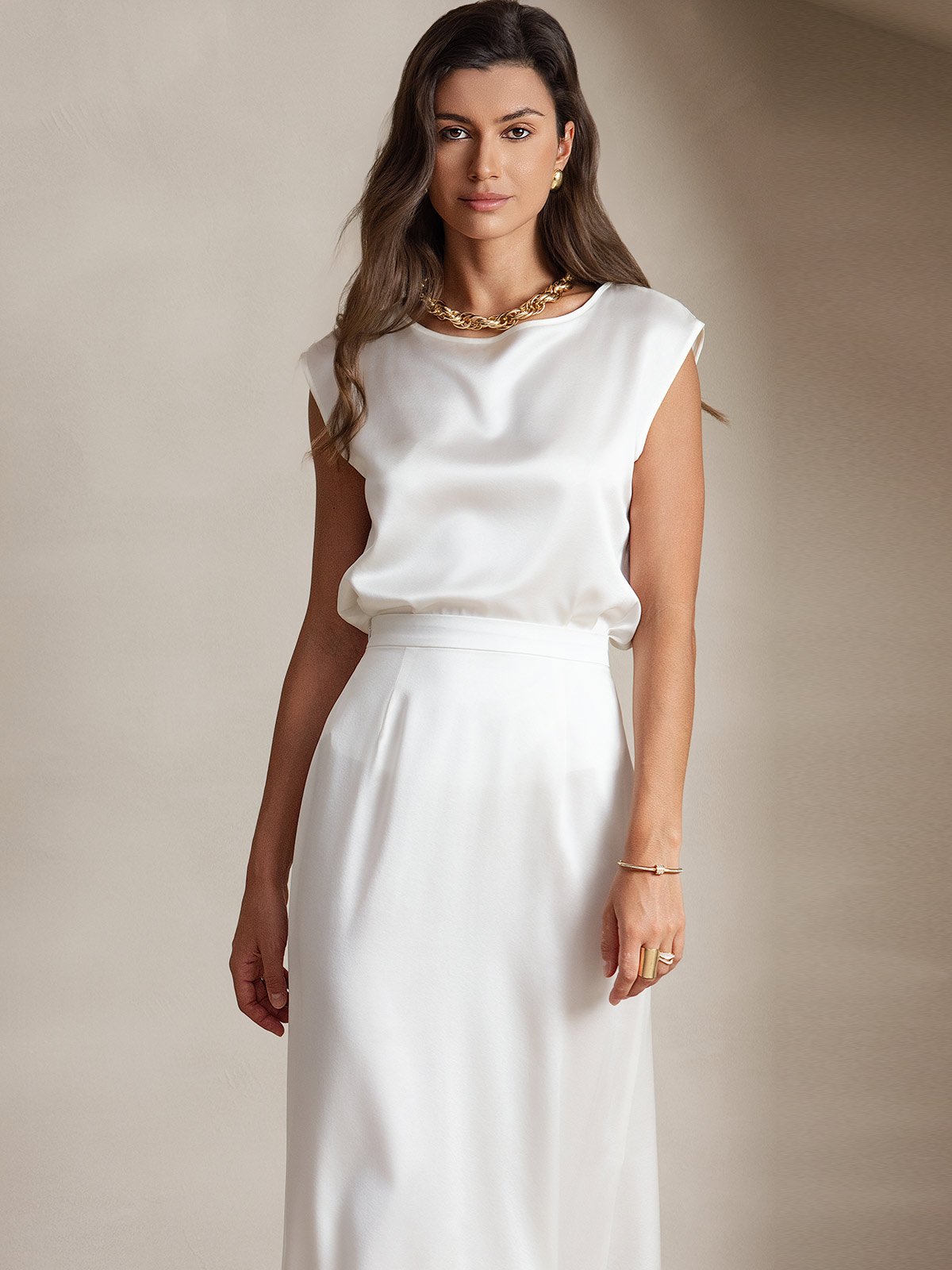 Reyanna™ | Silke Kappärmad Blus