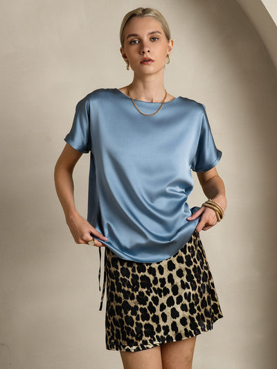 Reyanna™ | Silke Tillfällig Kortärmad T-Shirt