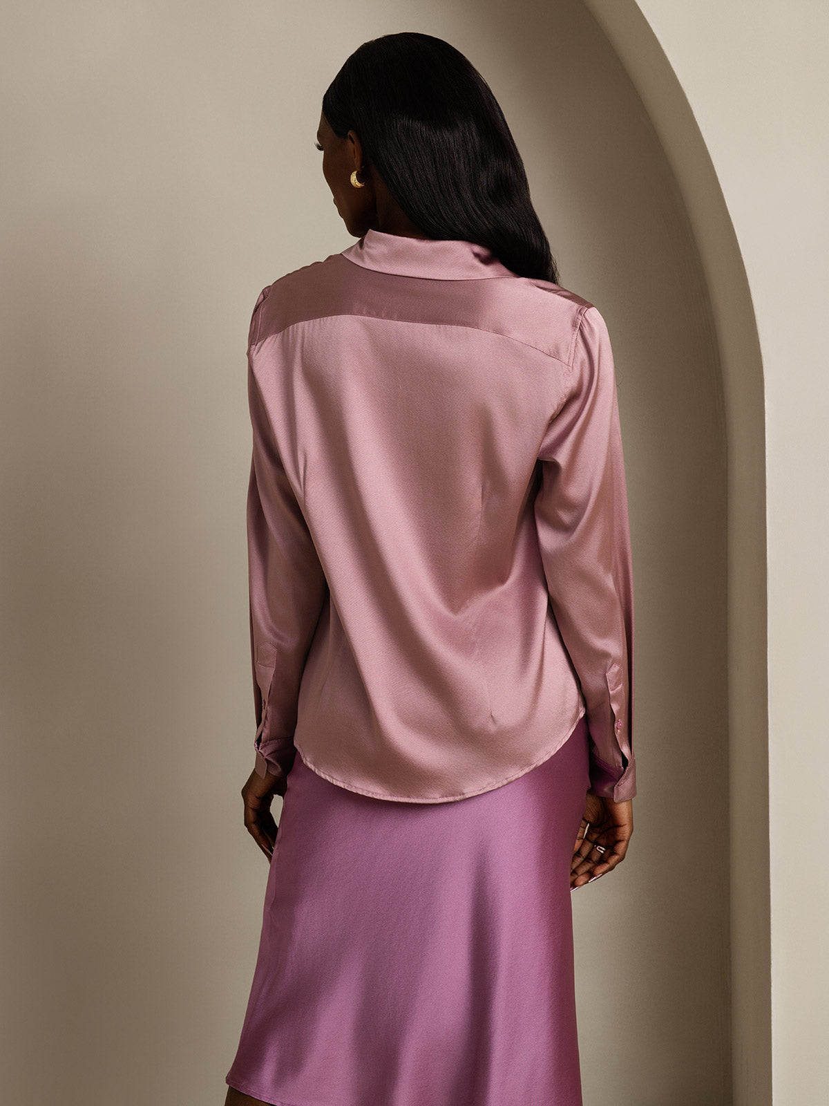 Reyanna™ | Basic Military Lapel Skjorta