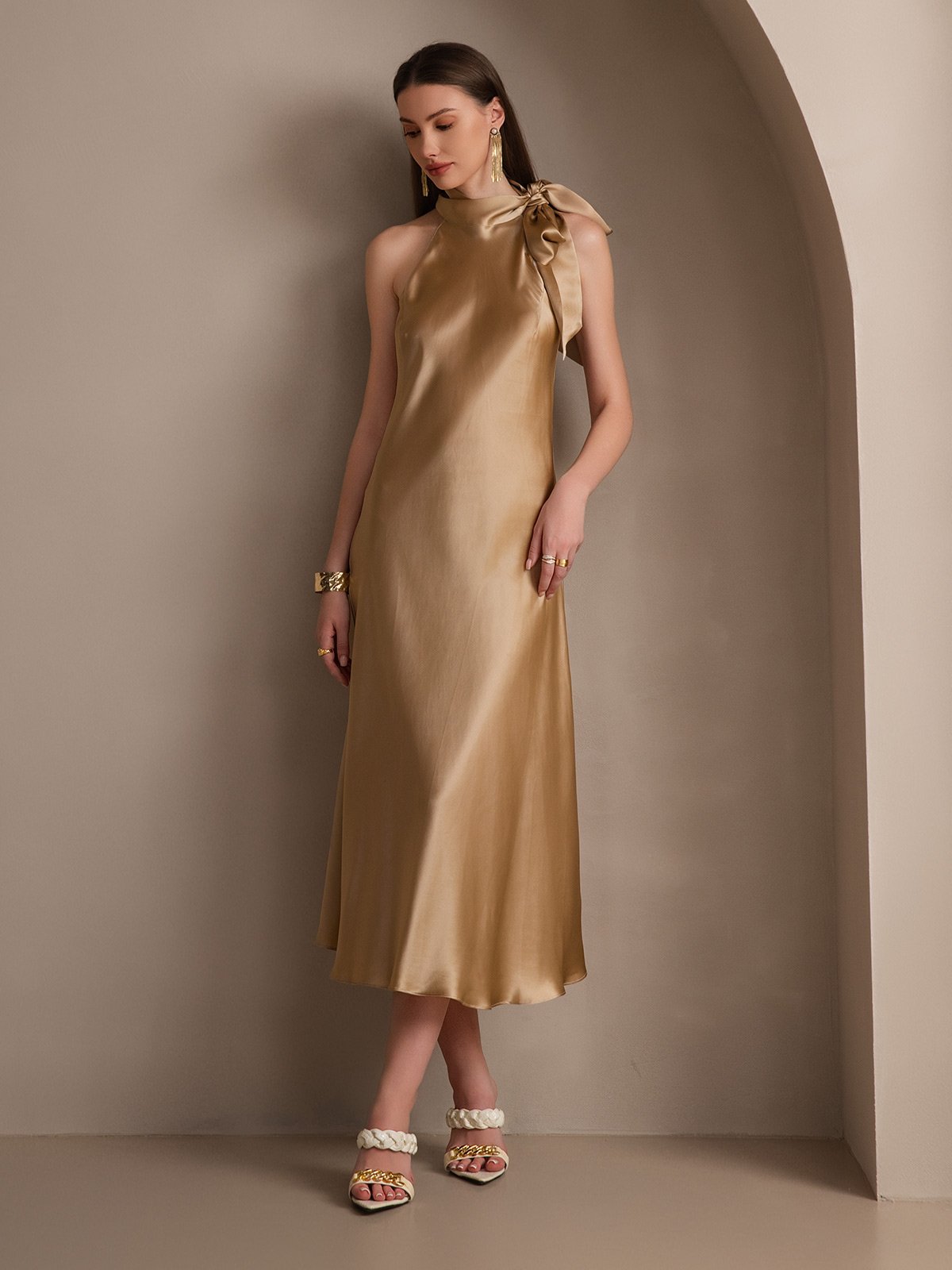Reyanna™ | Silke Bandhals Maxi Klänning