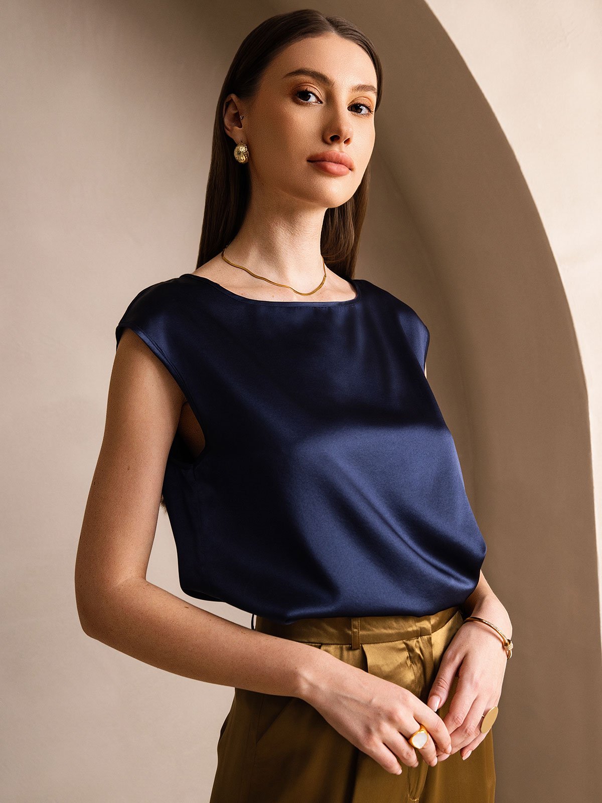 Reyanna™ | Silke Kappärmad Blus