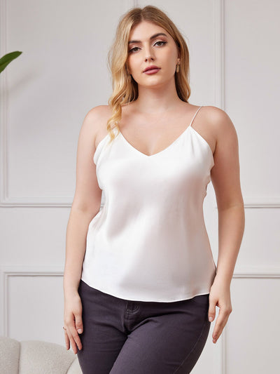 Reyanna™ | Ren Silke Spaghetti Band Plus Size Camisole
