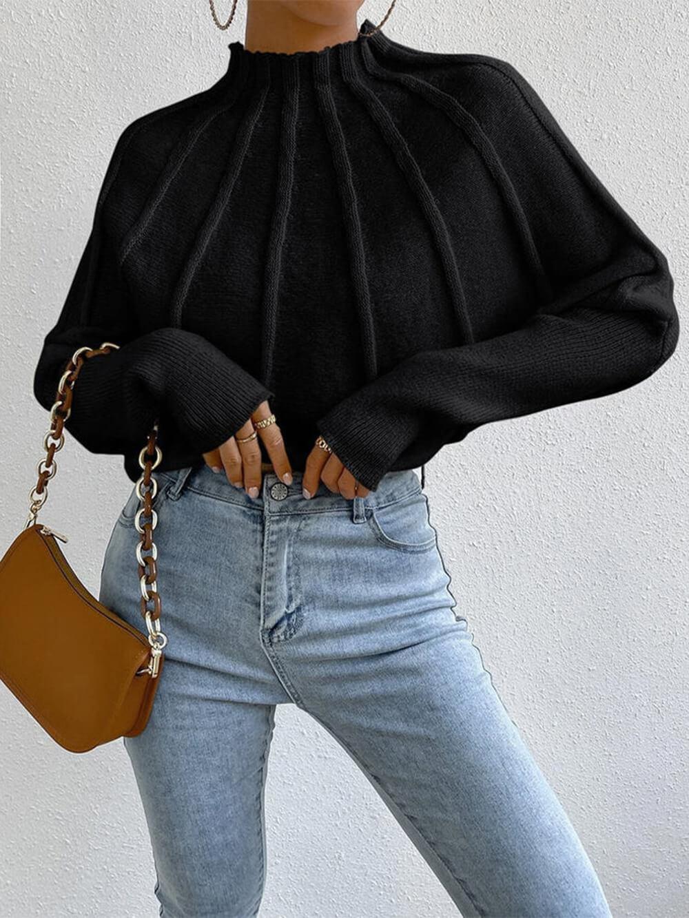 Reyanna™ | Simple Dolman Sleeve Sweater