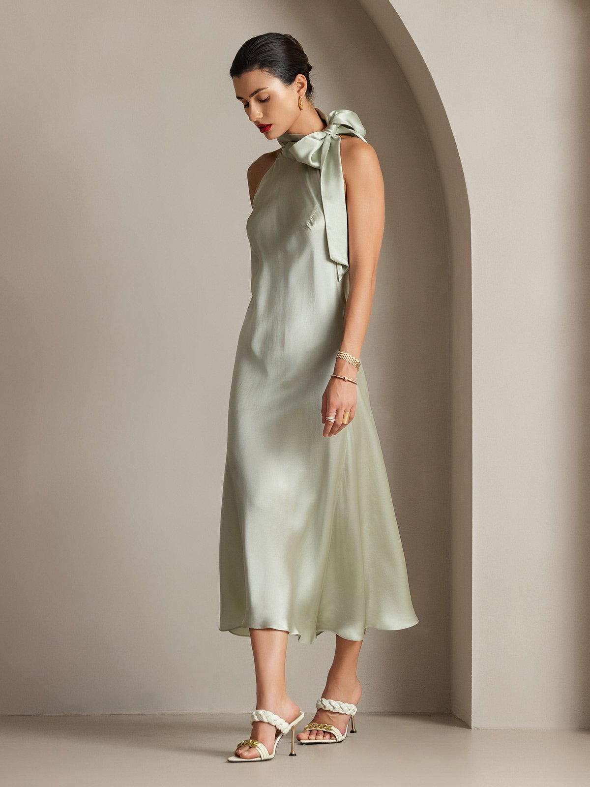 Reyanna™ | Silke Bandhals Maxi Klänning