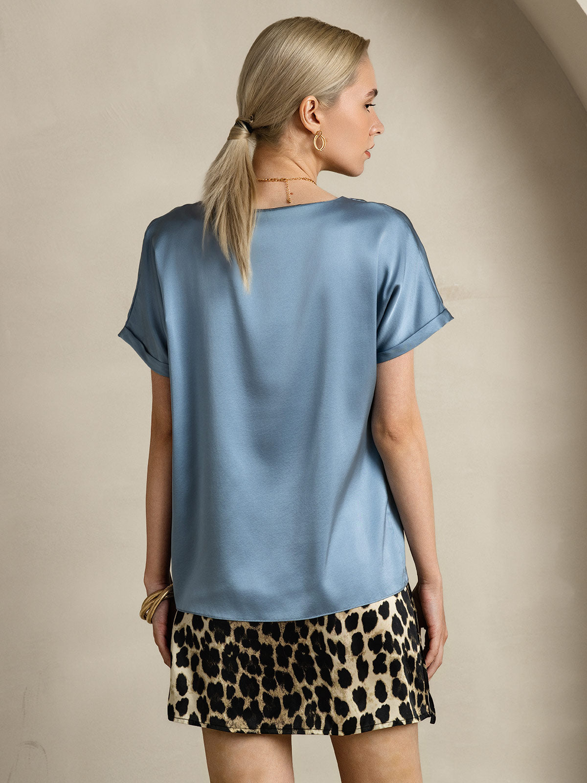 Reyanna™ | Silke Tillfällig Kortärmad T-Shirt